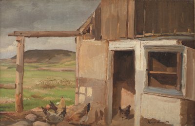 Casa con gallinero de Hans Smidth