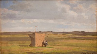 El refugio del artista en los páramos de Jutlandia de Hans Smidth