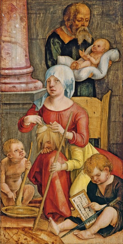 María Salomé y su familia, 1515 de Hans Suess Kulmbach