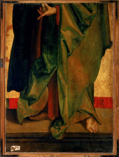 San Pablo, sección inferior, detalle de Historias de San Pedro y San Pablo de Hans Suess Kulmbach
