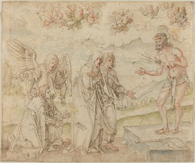 María y Juan ante el Hombre de Dolores de Hans Süss von Kulmbach