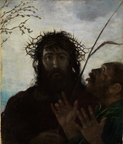 La burla a Jesús de Hans Thoma