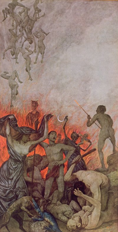Infierno, ilustración de 