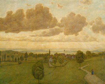 Paisaje de Hans Thoma