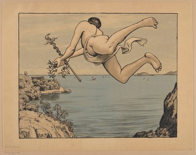 Mercurio volando, p. 76 de Hans Thoma