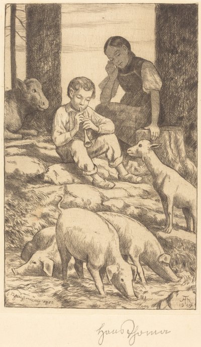Pastoral de Hans Thoma