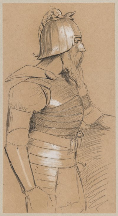 Diseño del traje de Hagen de Hans Thoma