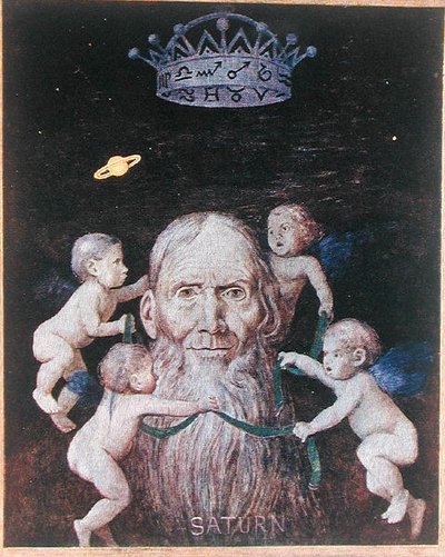 Saturno, ilustración de 
