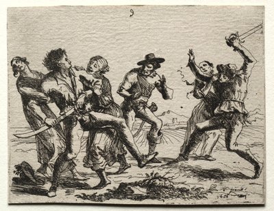 Military Subjects:  A Quarrel de Hans Ulrich Franckh