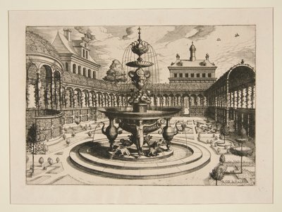Una fuente de Hans Vredeman de Vries
