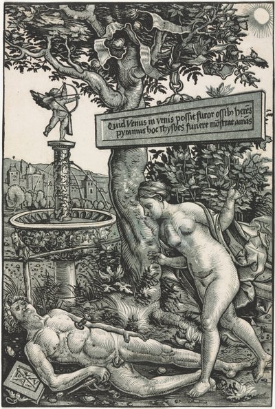 Píramo y Tisbe de Hans Wechtlin