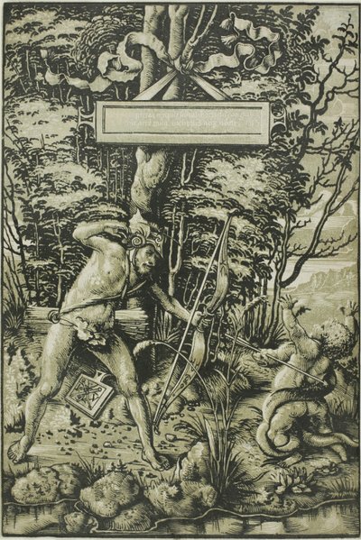 Alcon mata a la serpiente de Hans Wechtlin I