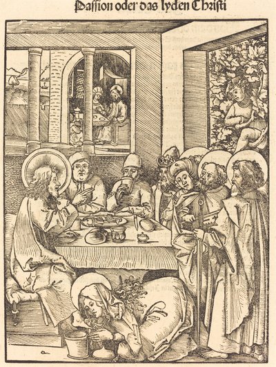 María Magdalena lavando los pies de Cristo de Hans Wechtlin I