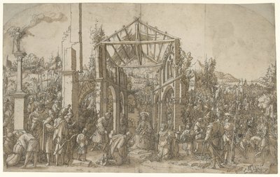 La adoración de los reyes de Hans Weiditz (II) (attributed to)