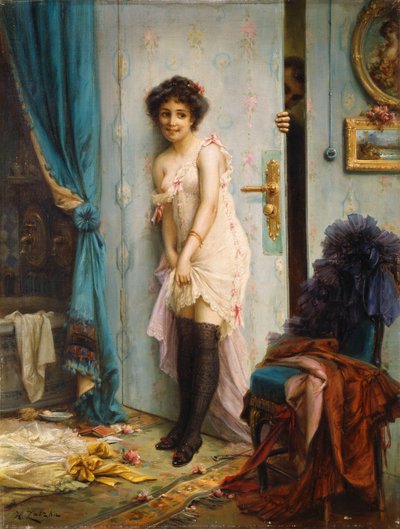 Después del baño de Hans Zatzka