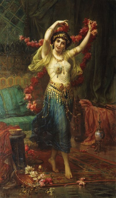 Una odalisca de Hans Zatzka
