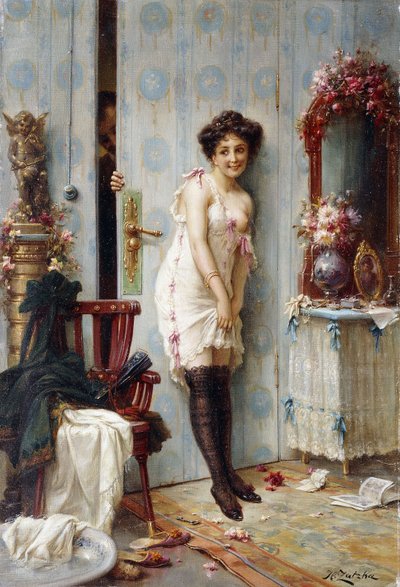 El visitante amoroso de Hans Zatzka