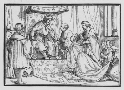 Ester es coronada reina, Ester II, 17 de Hans after Holbein the Younger