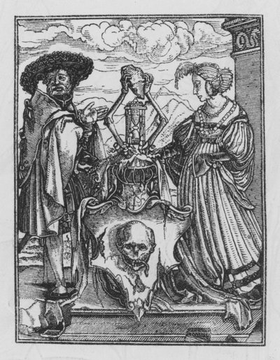 La danza de la muerte: El Escudo Alegórico de la Muerte de Hans after Holbein the Younger