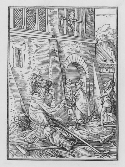 La danza de la muerte: El Mendigo de Hans after Holbein the Younger
