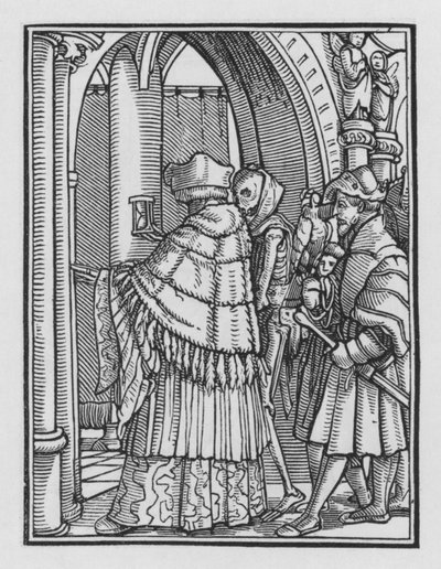 La danza de la muerte: El Canónigo de Hans after Holbein the Younger