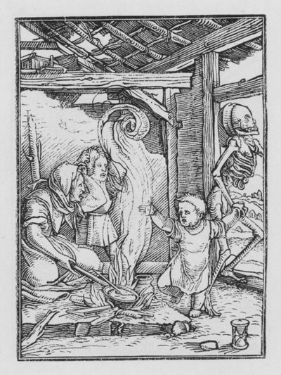 La danza de la muerte: El Niño de Hans after Holbein the Younger
