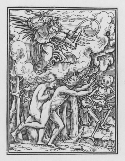 La danza de la muerte: La expulsión de Hans after Holbein the Younger