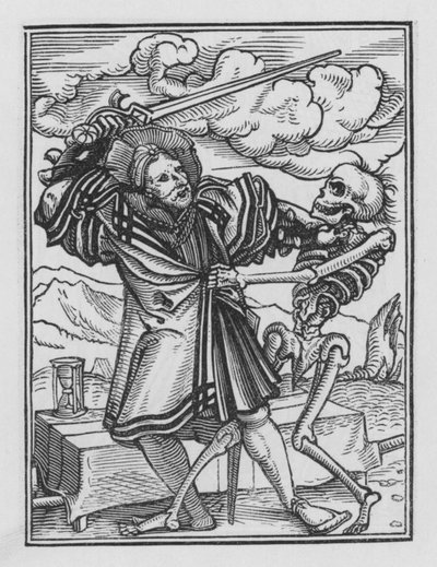 La danza de la muerte: El Caballero de Hans after Holbein the Younger
