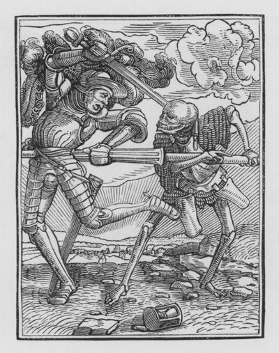 La danza de la muerte: El Caballero de Hans after Holbein the Younger