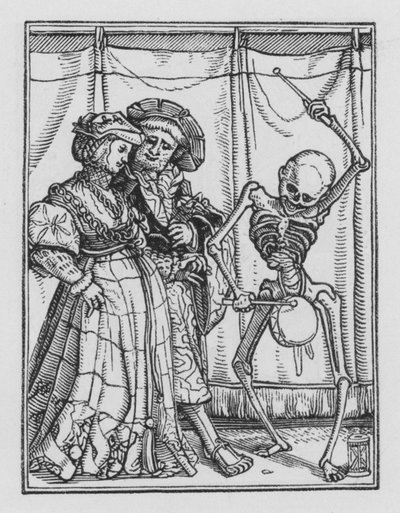 La danza de la muerte: La recién casada de Hans after Holbein the Younger