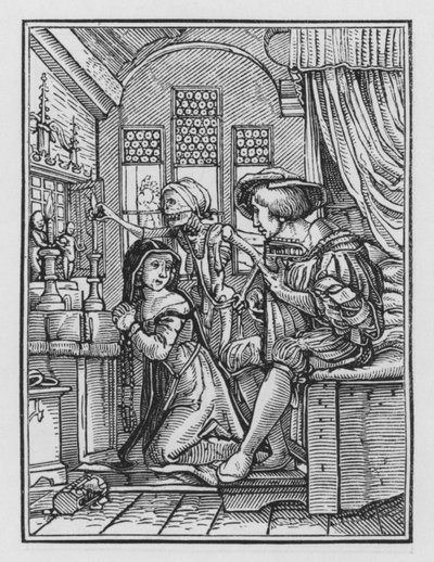 La danza de la muerte: La Monja de Hans after Holbein the Younger