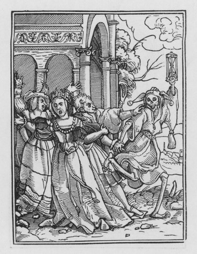La danza de la muerte: La Reina de Hans after Holbein the Younger