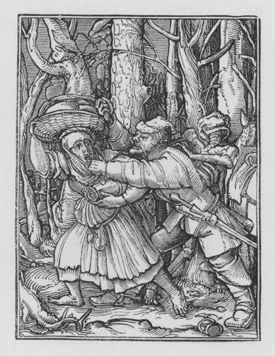 La danza de la muerte: El Ladrón de Hans after Holbein the Younger