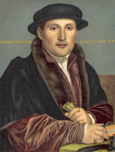 Retrato de un Caballero de Hans after Holbein the Younger