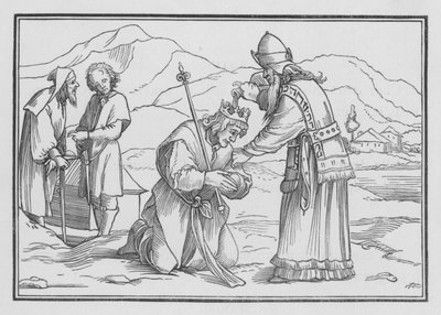 Samuel unge a Saúl, 1 Samuel X, 1 de Hans after Holbein the Younger