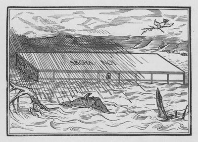 El diluvio, Génesis VII, 23 de Hans after Holbein the Younger
