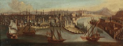 Vista de Constantinopla de Hans de Jode
