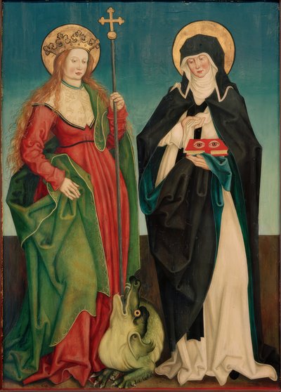 Las santas Margarita y Otilia de Hans und Jakob Strüb