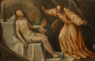 Lamento de Cristo de Hans von Aachen
