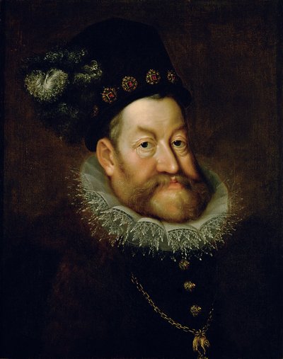 Alemán: Kaiser Rudolf II. (1552-1612) Retrato del emperador Rodolfo II de Hans von Aachen