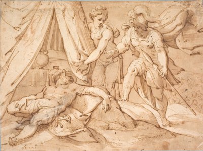 Jael y Sísara de Hans von Aachen