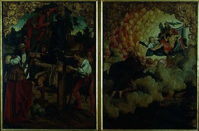 Historias de los S.S. Pedro y Pablo del retablo: (detalle) de Hans von Klumbach