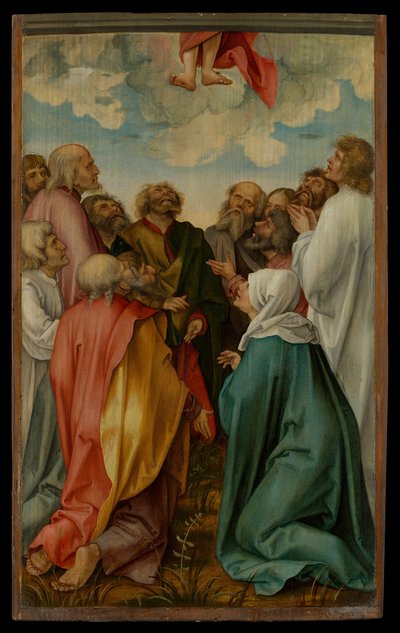 La Ascensión de Cristo de Hans von Kulmbach