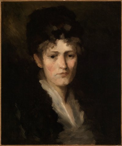Retrato de la señorita zur Westen de Hans von Marées