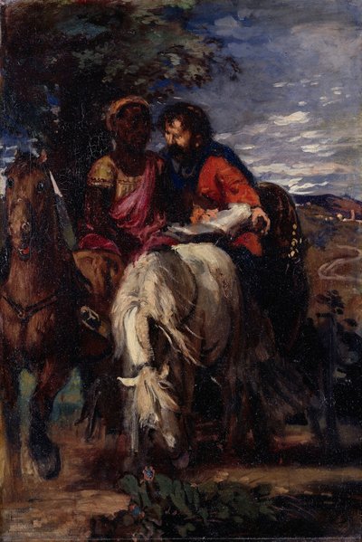 Felipe y el chambelán de Hans von Marées