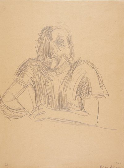 Besse escribiendo de Harald Giersing