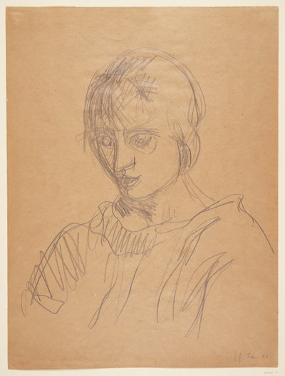 Retrato de la esposa del artista, Besse Giersing de Harald Giersing