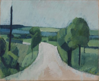 Camino cerca de Fåborg en Funen de Harald Giersing