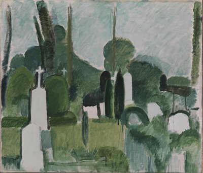 El cementerio en Svanninge de Harald Giersing