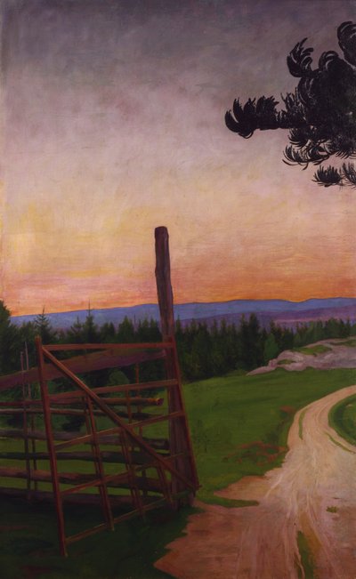 Camino rural de Harald Oscar Sohlberg